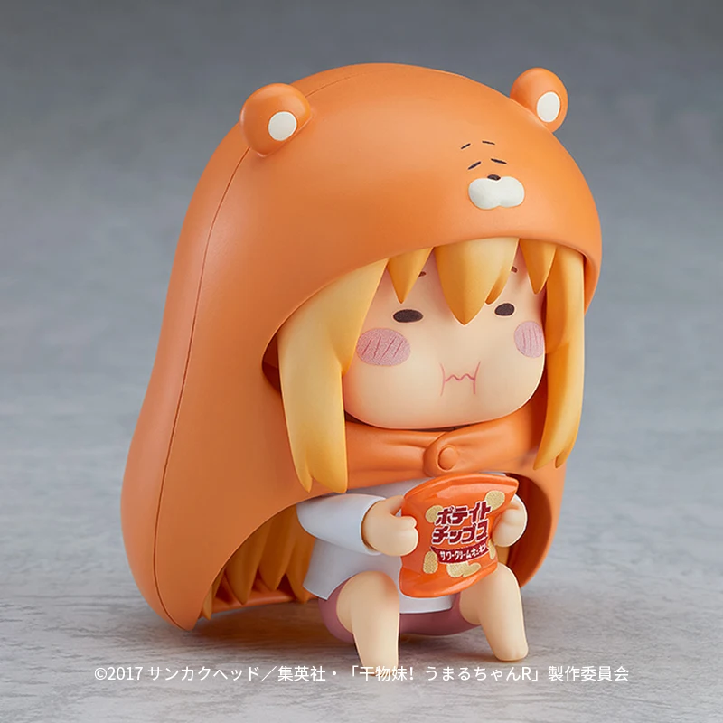 Original Gsc Anime Model B6 Himouto Umaru Chan Figure Changeable More Face Q Version Collection Action Figure Toys for Boys