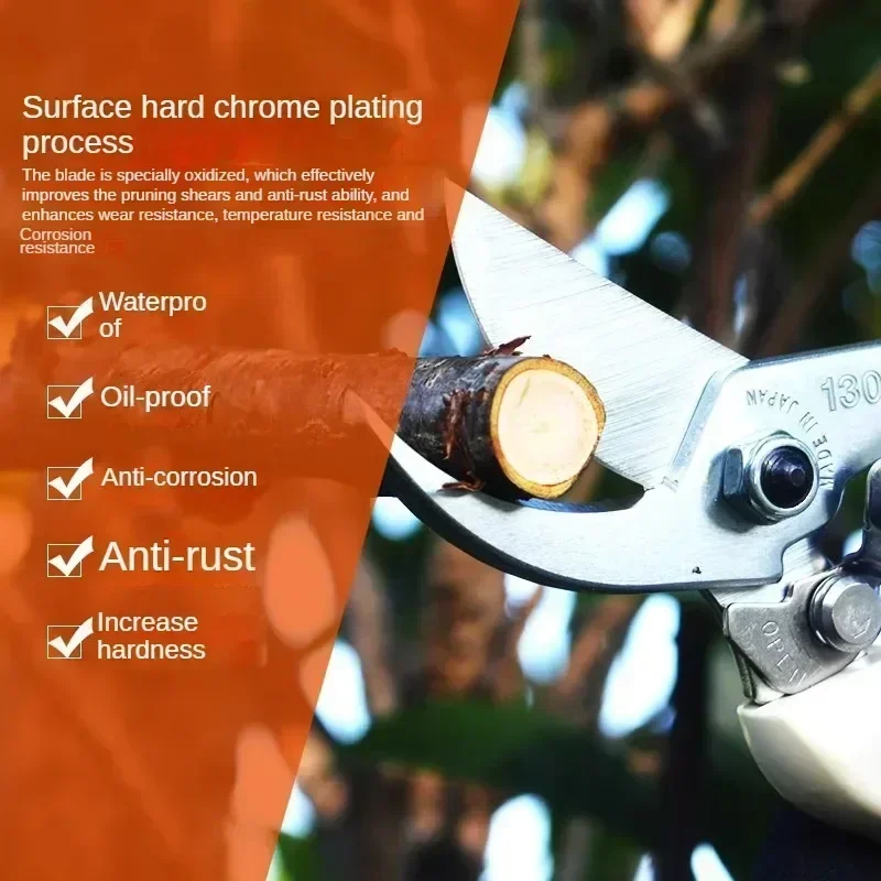 Professional Tree Pruning Shears - Trim Heavy Branches Effortlessly