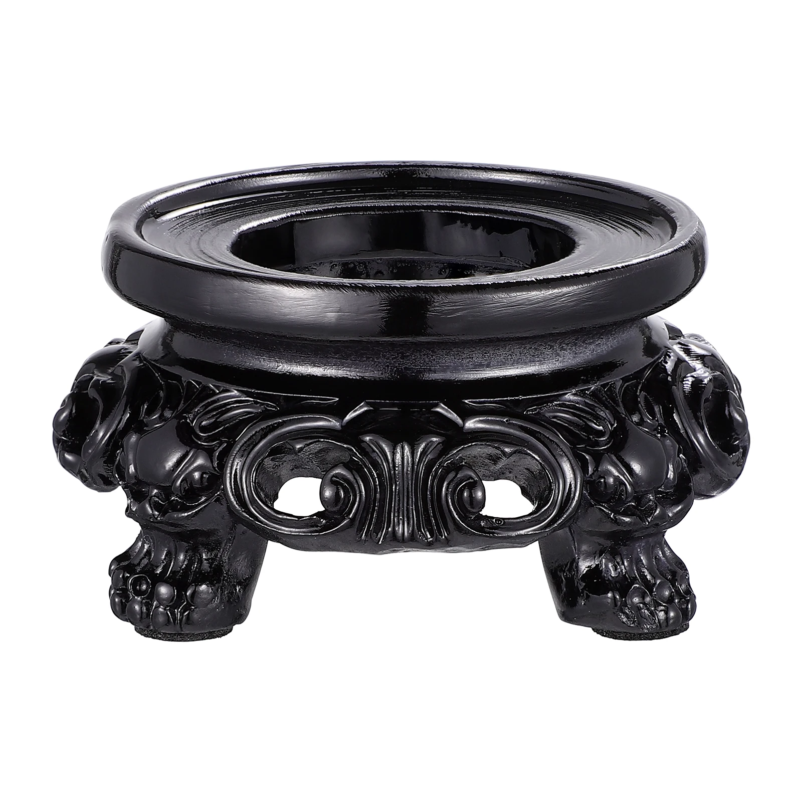 Base per Sfera di Cristallo, Supporto Espositivo in Resina Trasparente per Sfere di Cristallo e Pietre, Decorazione per Casa, Camera da Letto, Bagno, Soggiorno, Studio