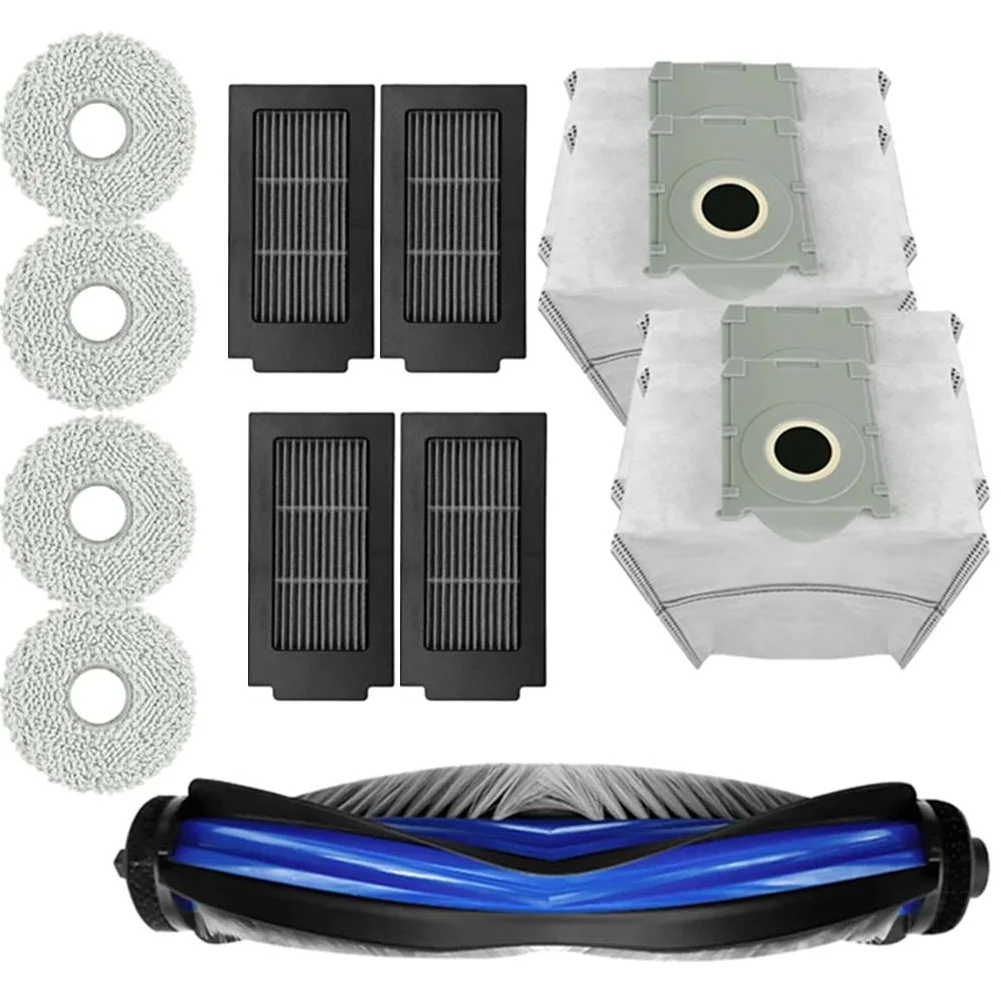For ECOVACS For Deebot for t50 PRO Maintenance Kit Features Main Brush Filters Dust Bags & Rags for Peak Performance