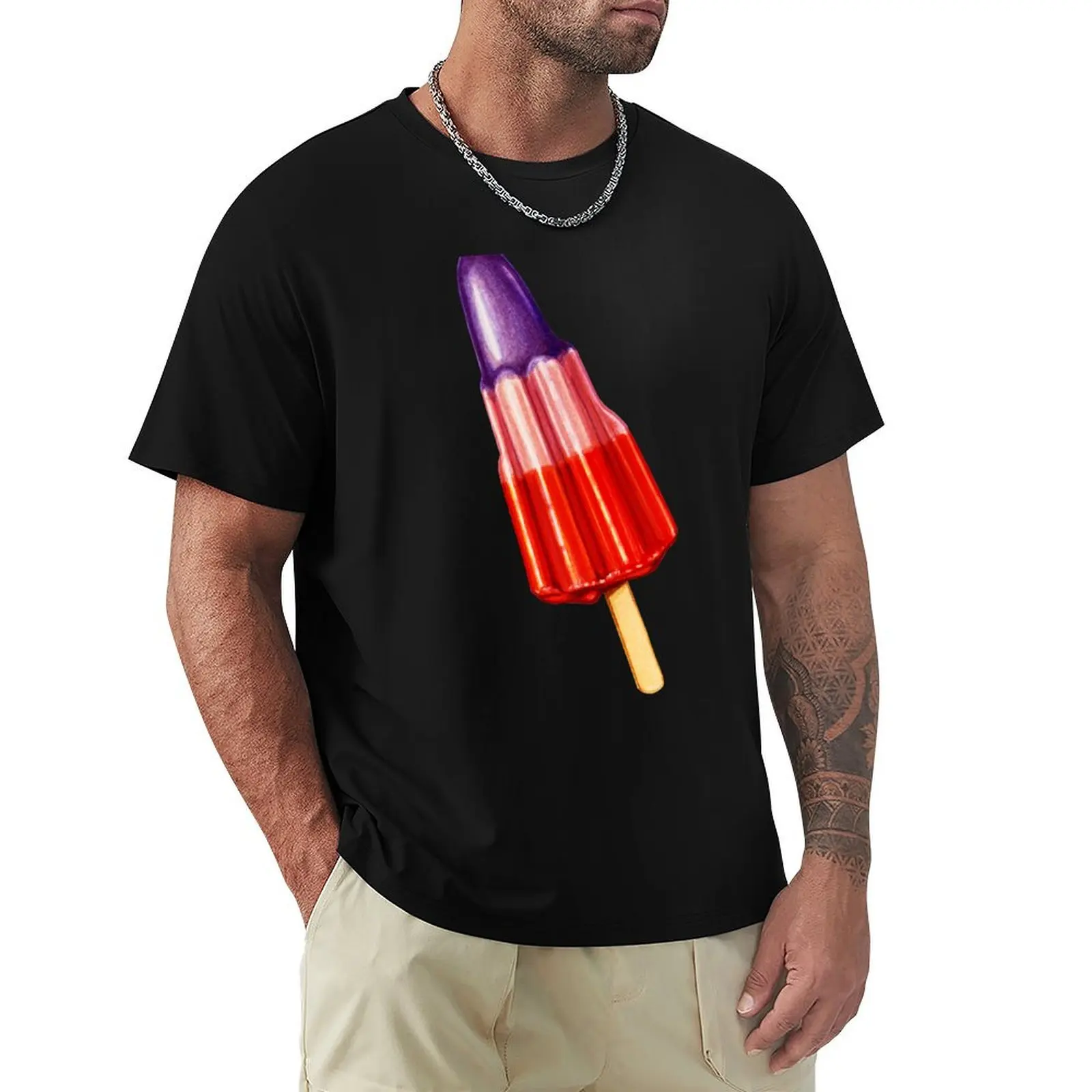 Zoom Ice Lolly Pattern 2 T-Shirt cotton t shirts high quality T-Shirt