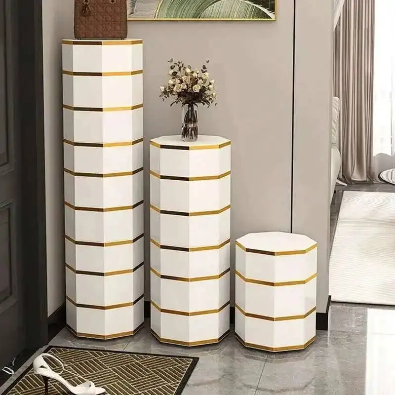 Entrance Ultra-narrow Round Shoes Organizer Swivel Shoe American Cabinets living Room Furniture Multifunctional Shoe Racks Home