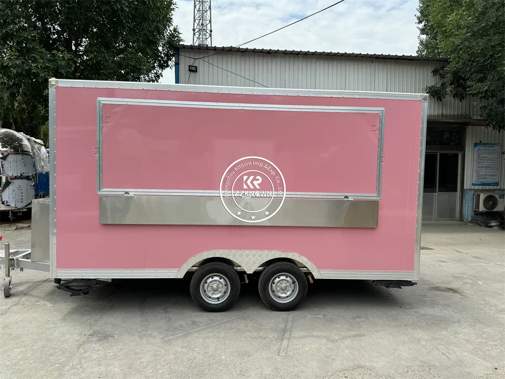 Food Trailers Concession  Hot Dog Food Truck  Ice Cream Mobile Truck  Coffee Carts  Vending For Sale