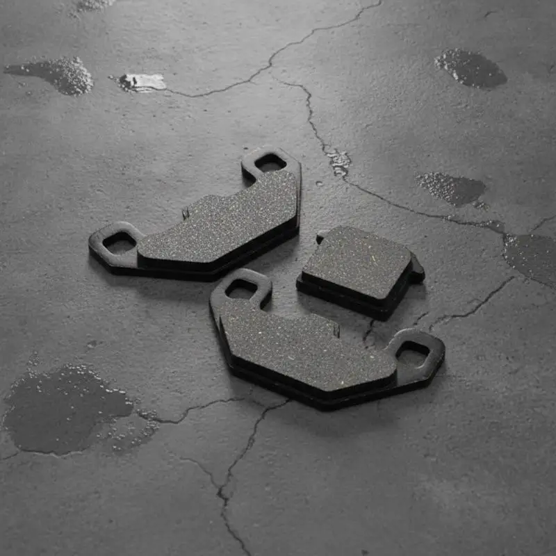 2Pcs Electric Scooter Brake Pads High Wear Resistant Stable Braking Pads Universal for E-Bikes Motorcycles Replacement Parts