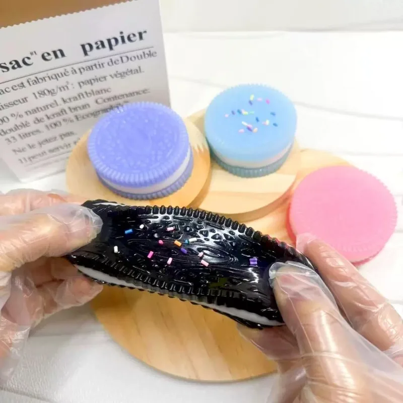 ألعاب إسفنجية مصنوعة يدويًا من السيليكون لتخفيف التوتر، لعبة تنفيس الضغط فائقة النعومة للقلق والاسترخاء لتخفيف التوتر