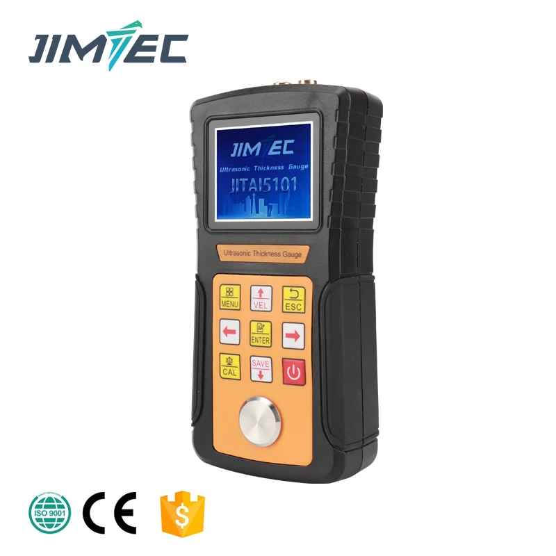 Factory Stock JITAI5101 Electronic Digital Metal Thickness Gauge Ultrasonic Thickness Gauge Meter