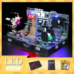 DIY LED Light Kit For LEGO 75329 Death Star Trench Run Diorama Buillding Brick Set (Only LED Light,Without Blocks Model)