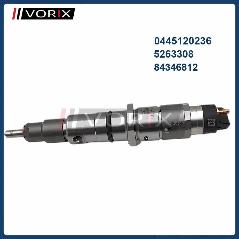 

0445120236 5263308 84346812 Common Rail Fuel Injector for Cummins QSL9