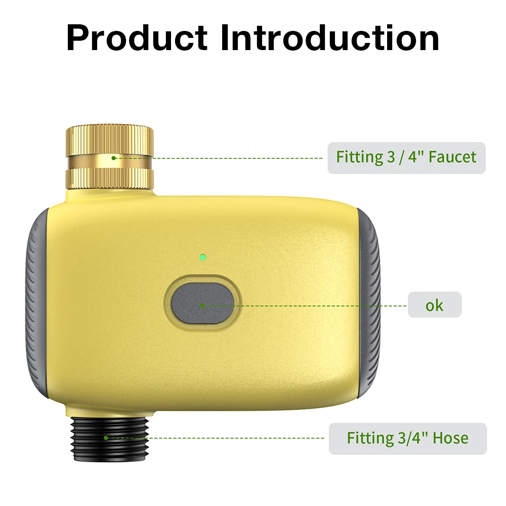 Wholesale Smart Digital  Water Timer Garden Timing Irrigation Automatic Waterproof Watering Device Controller - view 2