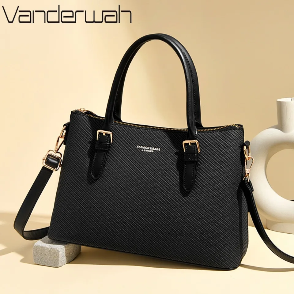 

Luxury Design Handbags Women Shoulder Crossbody Bags Top Quality PU Leather Commuting Large Capacity Hand Bags for Women Tote