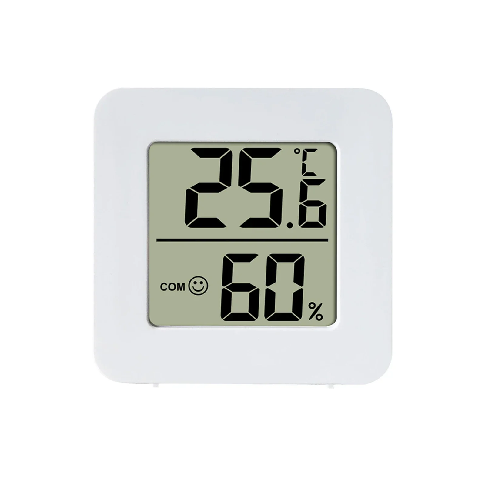 1.77 X 1.77 X 0.63 Inches Thermo-Hygrometer Home Environment Thermometer Weather Station LCD Hygrometer