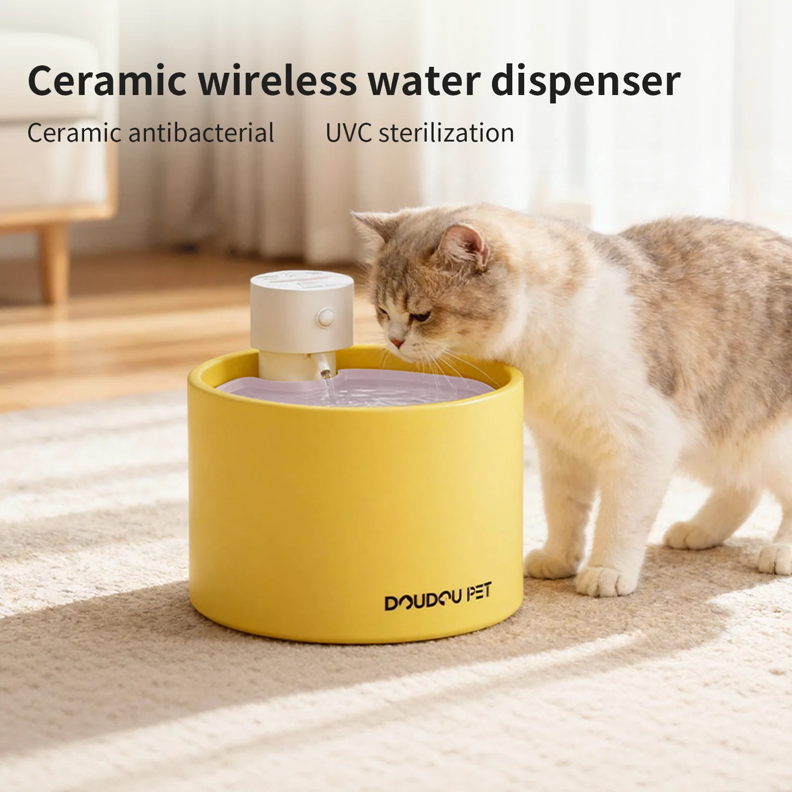 DOUDOU PET Evcil Hayvan İçme Ç - Smart Pet Water Fountain Wifi incelemesi ve fiyatı
