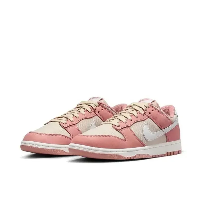 

Nike Dunk Low Pink Beige Men Women Skateboarding Shoes Fashion Casual Sports Sneakers FB8895-601