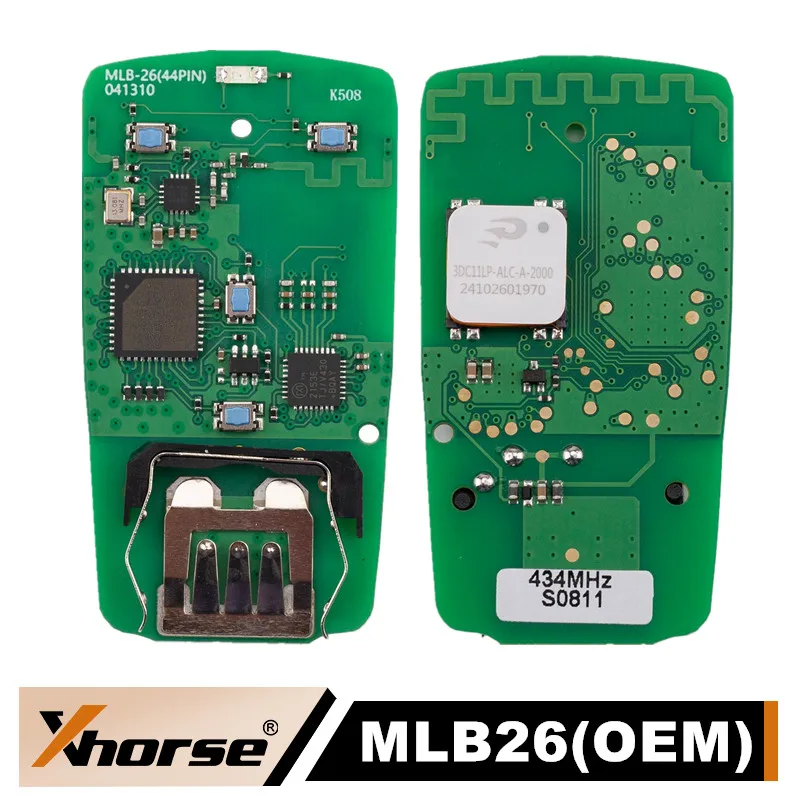 1PCS KEYDIY MLB26 434 Mhz (Non-OEM Solution) MLB 3 Buttons Universal Smart Remote PCB Board
