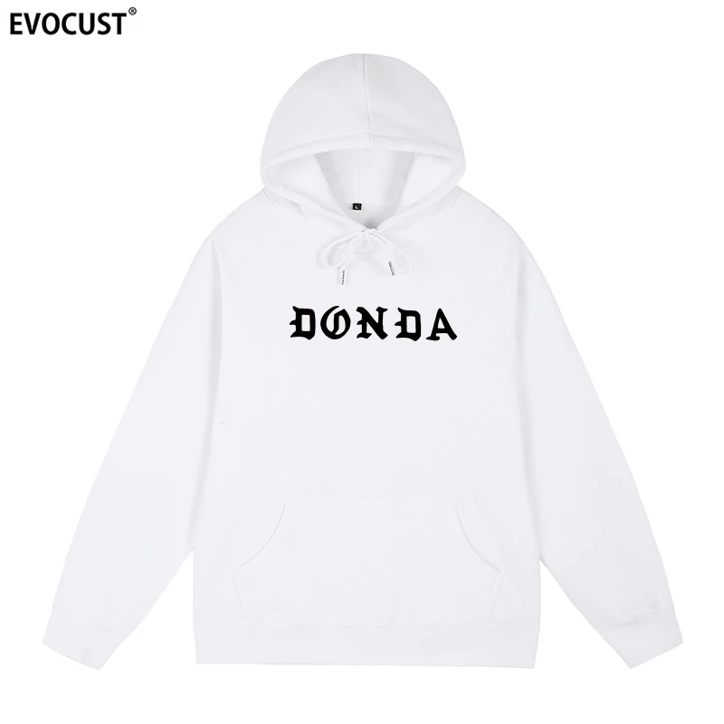 donda Kanye West black Hip Hop Hoodies Sweatshirts men women unisex Cotton