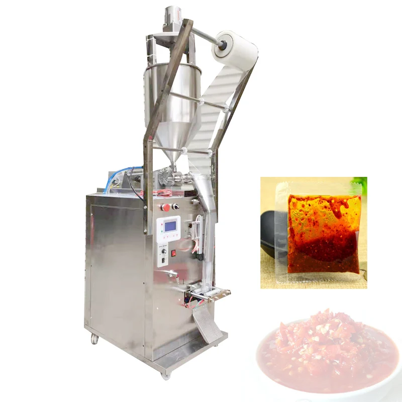 Bag Making Machine Automatic Packaging Machine For Chili Sauce Ketchup Cream Quantitative Paste Packaging Machine