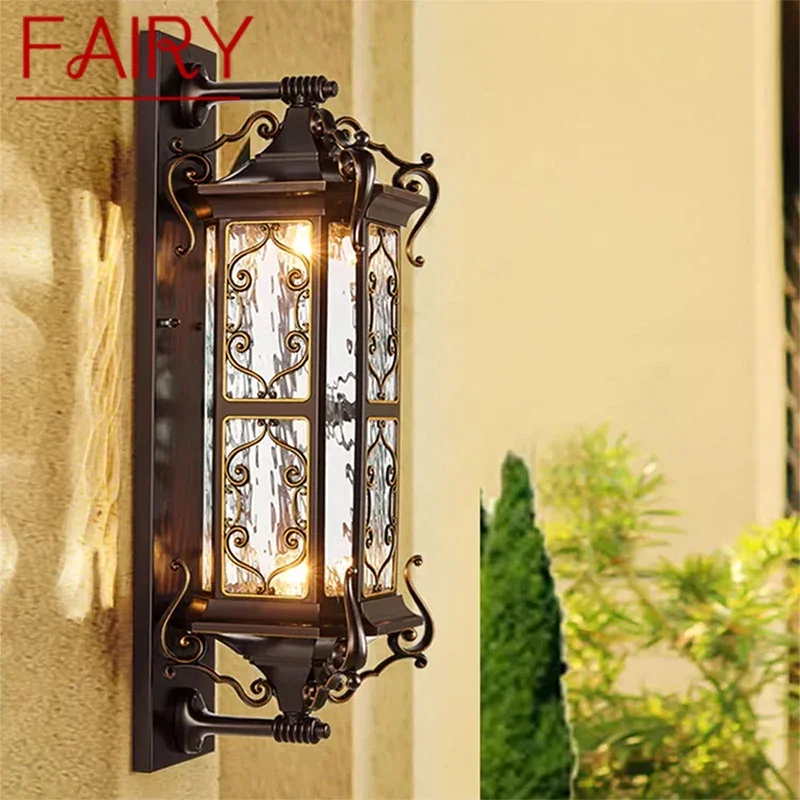 

FAIRY Contemporary LED Outdoor Wall Lamps Electric Simplicity Waterproof Balcony Hallway Courtyard Villa Gate Hotel