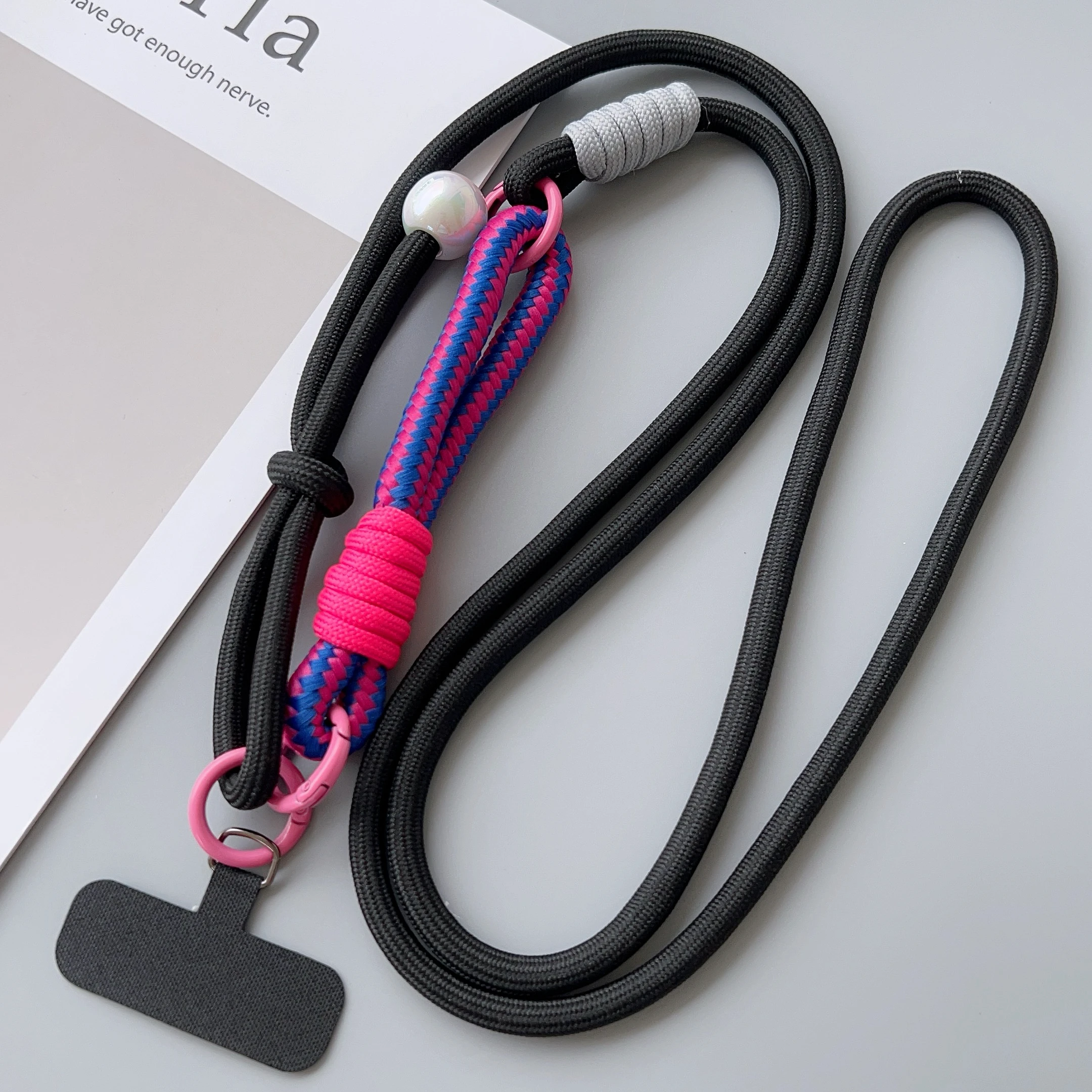Simple Two-in-one Mobile Phone Lanyard