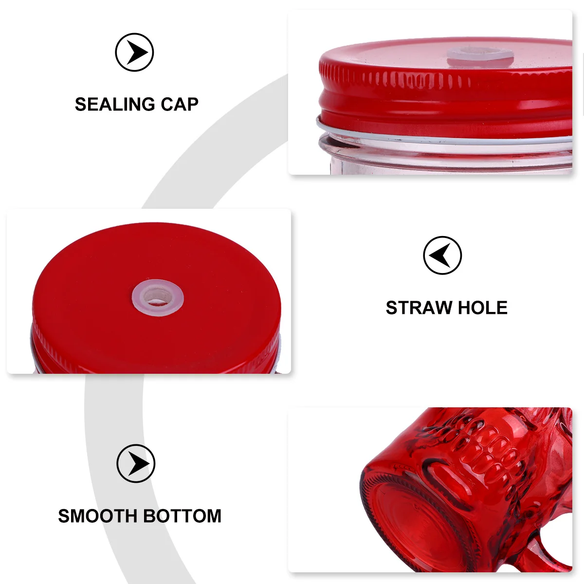 

2Pcs Halloween Skull Glasses Skull Head Shaped Party Glasses Reusable Beer Glass Whisky Vodka Beverage Halloween Glass