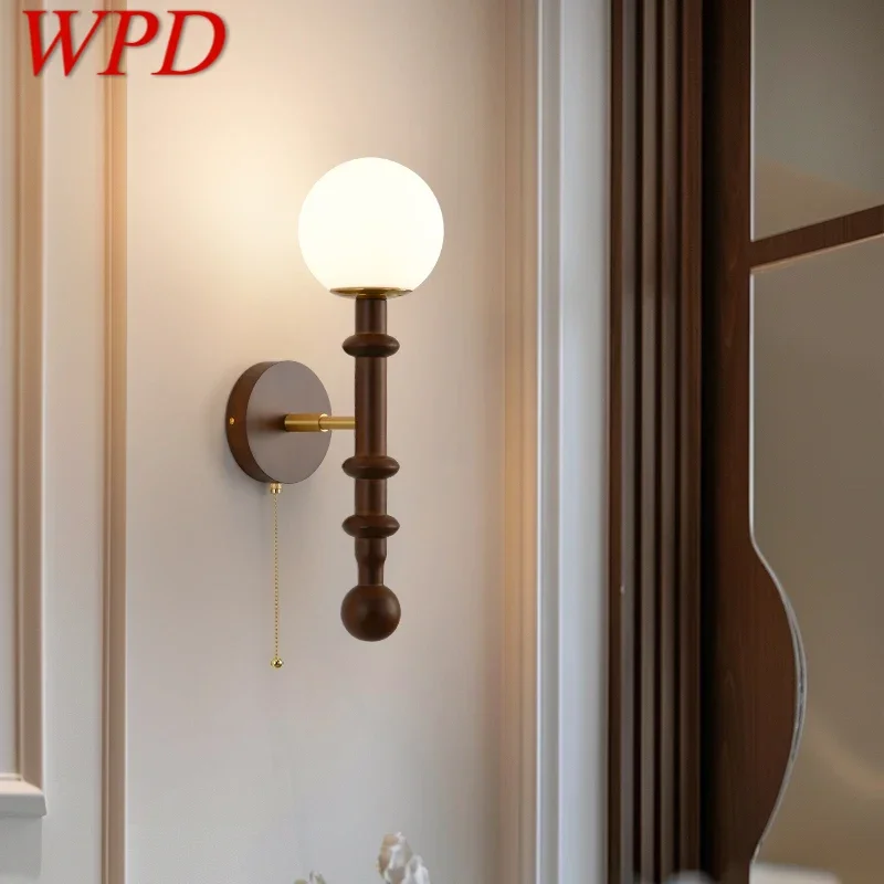 WPD-Applique Murale Contemporaine Rétro Créative, Modèle de Lumière pour Salon, Chambre à Coucher, Salle d'Étude, Hôtel, Villa, Couloir