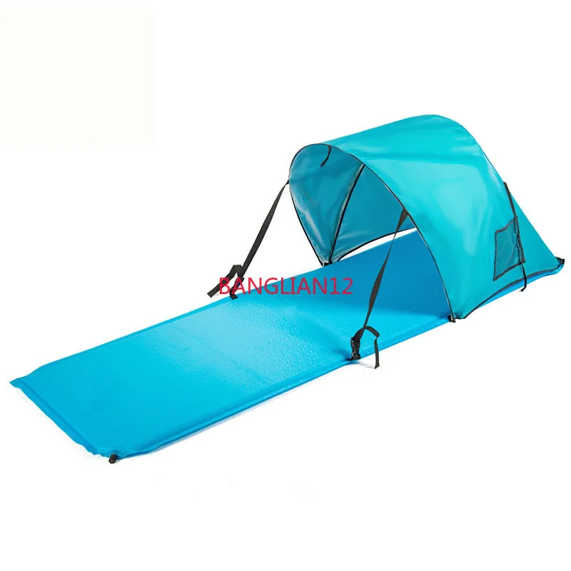 

Automatic inflatable pad, outdoor sunshade sleeping pad, single lunch break bed