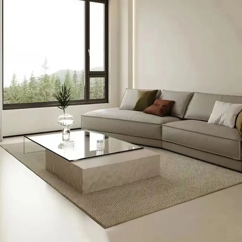 

Transparent Professional Coffee Table Minimalist Aesthetic Standing Creativity Coffee Table Fashion Meubles Room Decorations