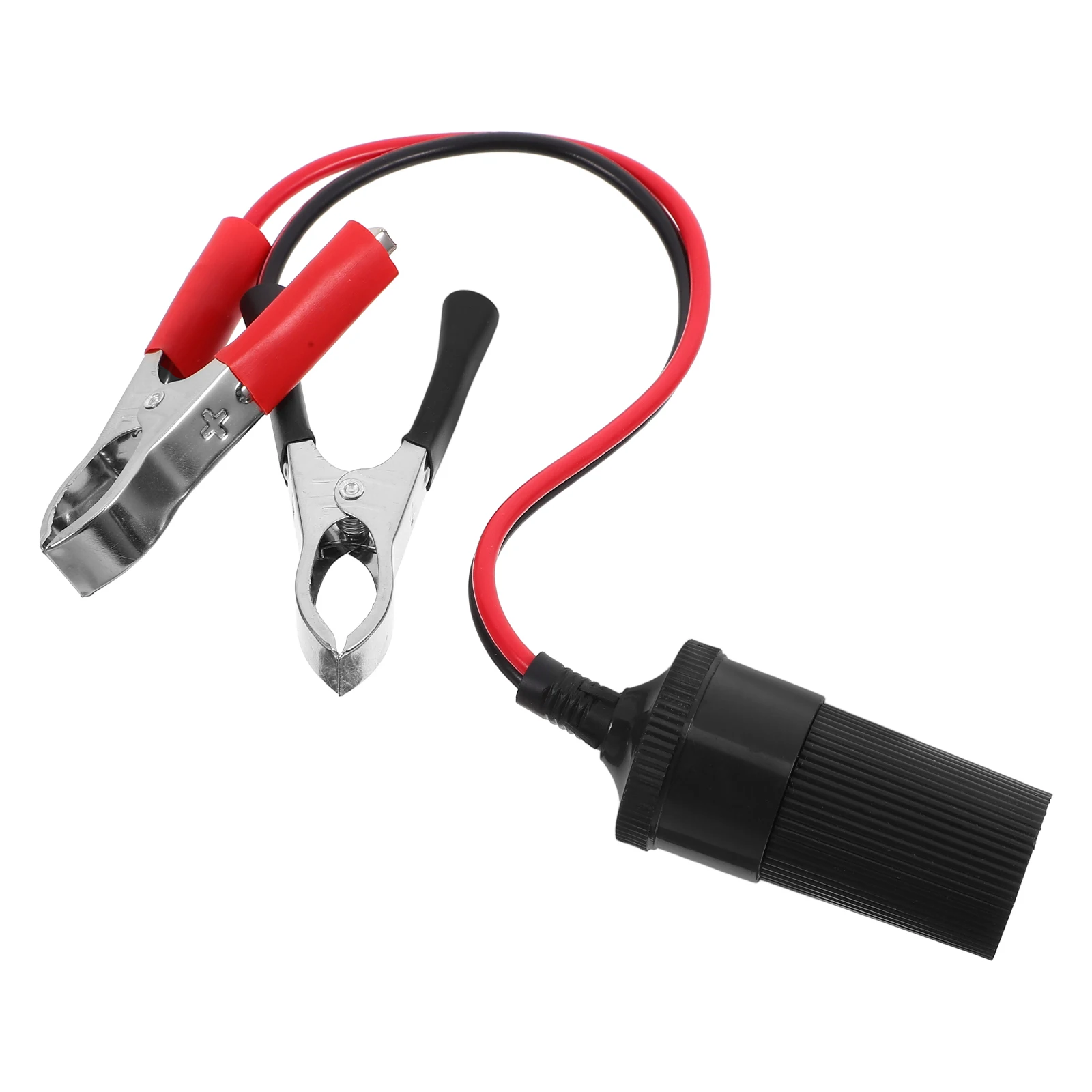 

Car Alligator Clips Durable Auto Cigarette Lighter Socket Cable Clamps Lightweight Portable Car Clips Cable