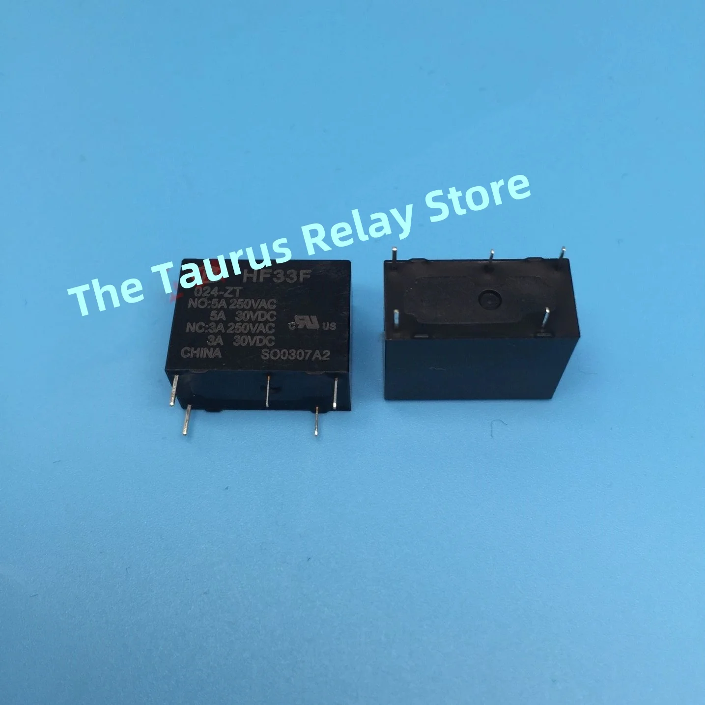 HF33F-024-ZT 24VDC group conversion 5-pin 3A250VAC Hongfa relay JZC-33F