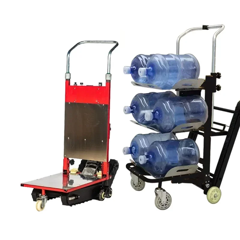 500kg 1200W Crawler Type Electric Stair Climbing Car, Hand Trolley Stair Climbing Machine For Water Bucket, Appliances, Cargo Tr