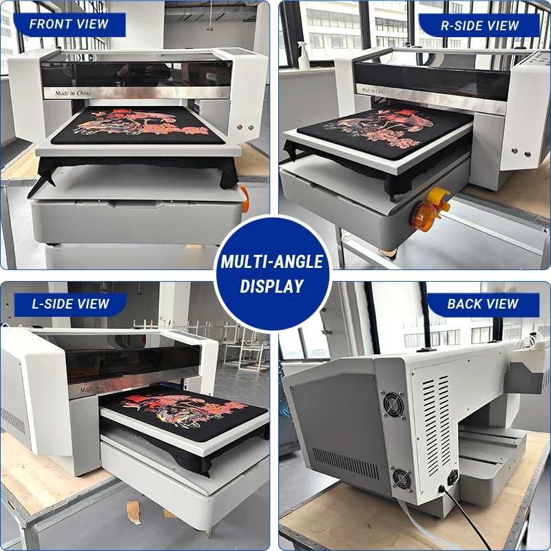 TH-i3200X  A2 Digital Direct-to-Media Printe Multifunctional DTG Printer with Easy Operations for Cloth Leather Crystal Printing
