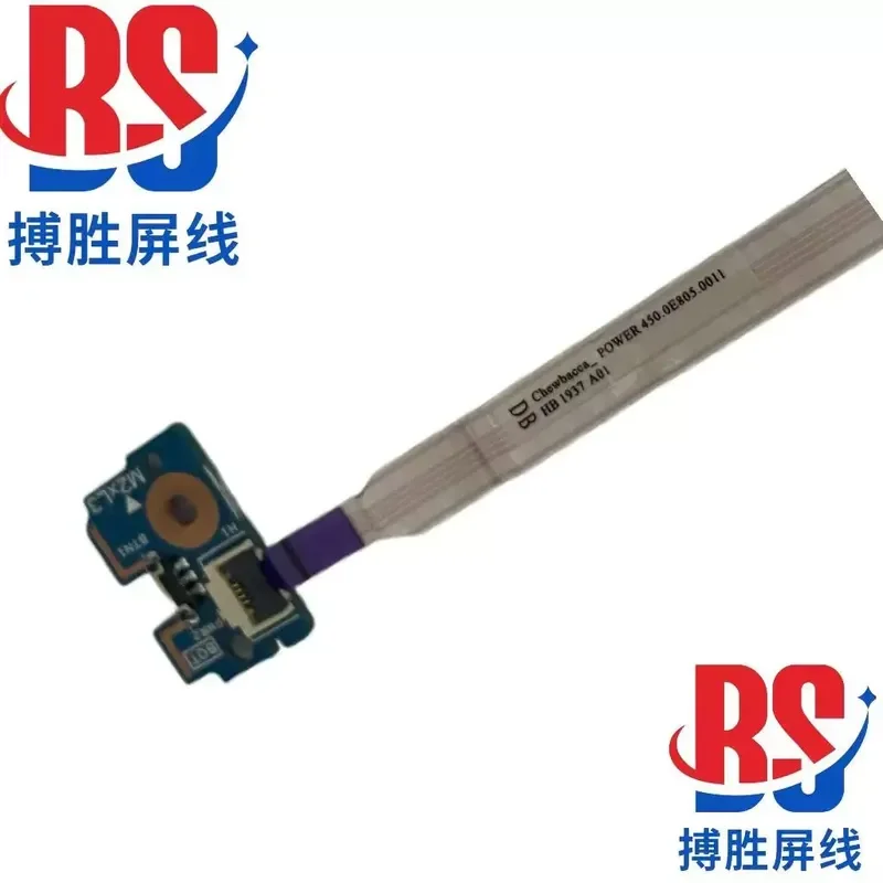 for HP 14-dh 14M-DH TPN-W139 Power Switch Board with Button Replacement Part