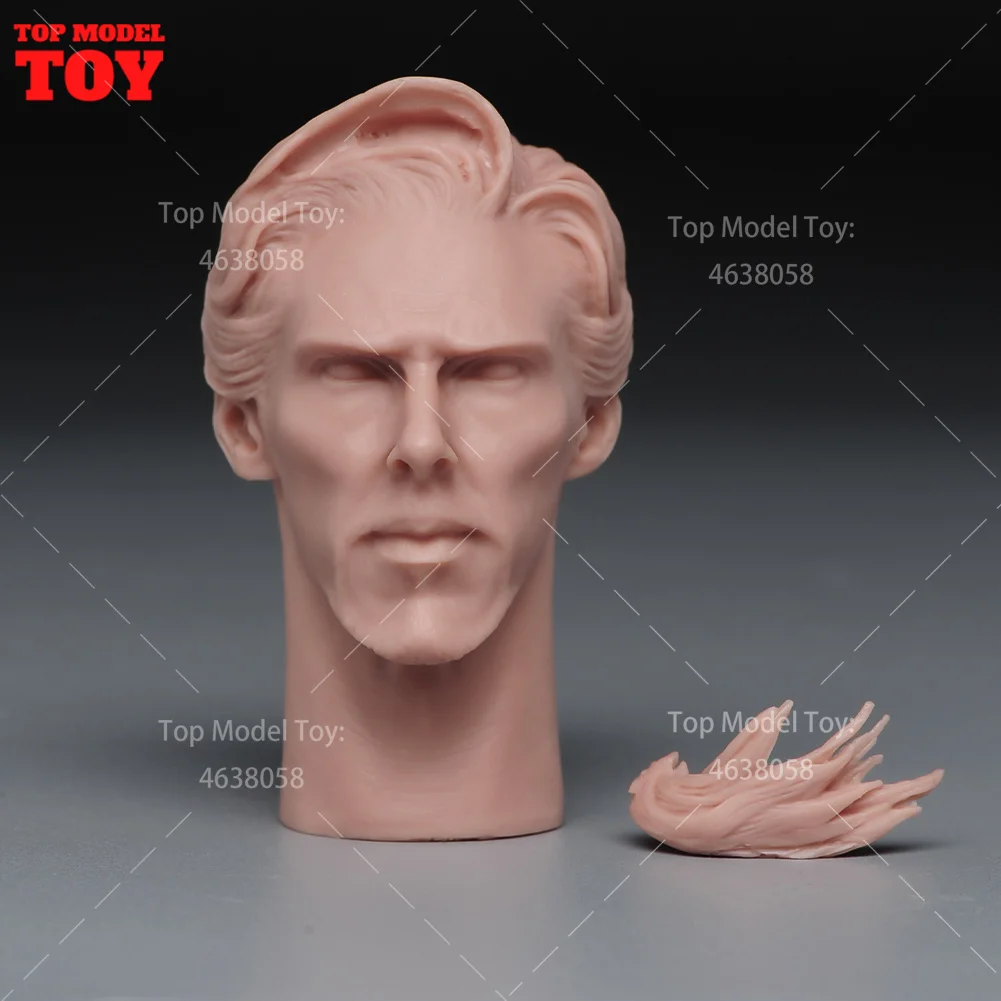 Model Patung Kepala Leon Benedict Joaquin Phoenix Jack Skala 1/6 Tanpa Cat, Model Ukiran PVC Cocok untuk Tubuh Boneka Aksi Prajurit 12''