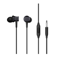 For Xiaomi Mi Pistion 3 Sports Fresh Version In-Ear With Mic Wired Control 3.5mm headset for Mi A1 A3 Redmi Note 7 8 K20 K30 Pro