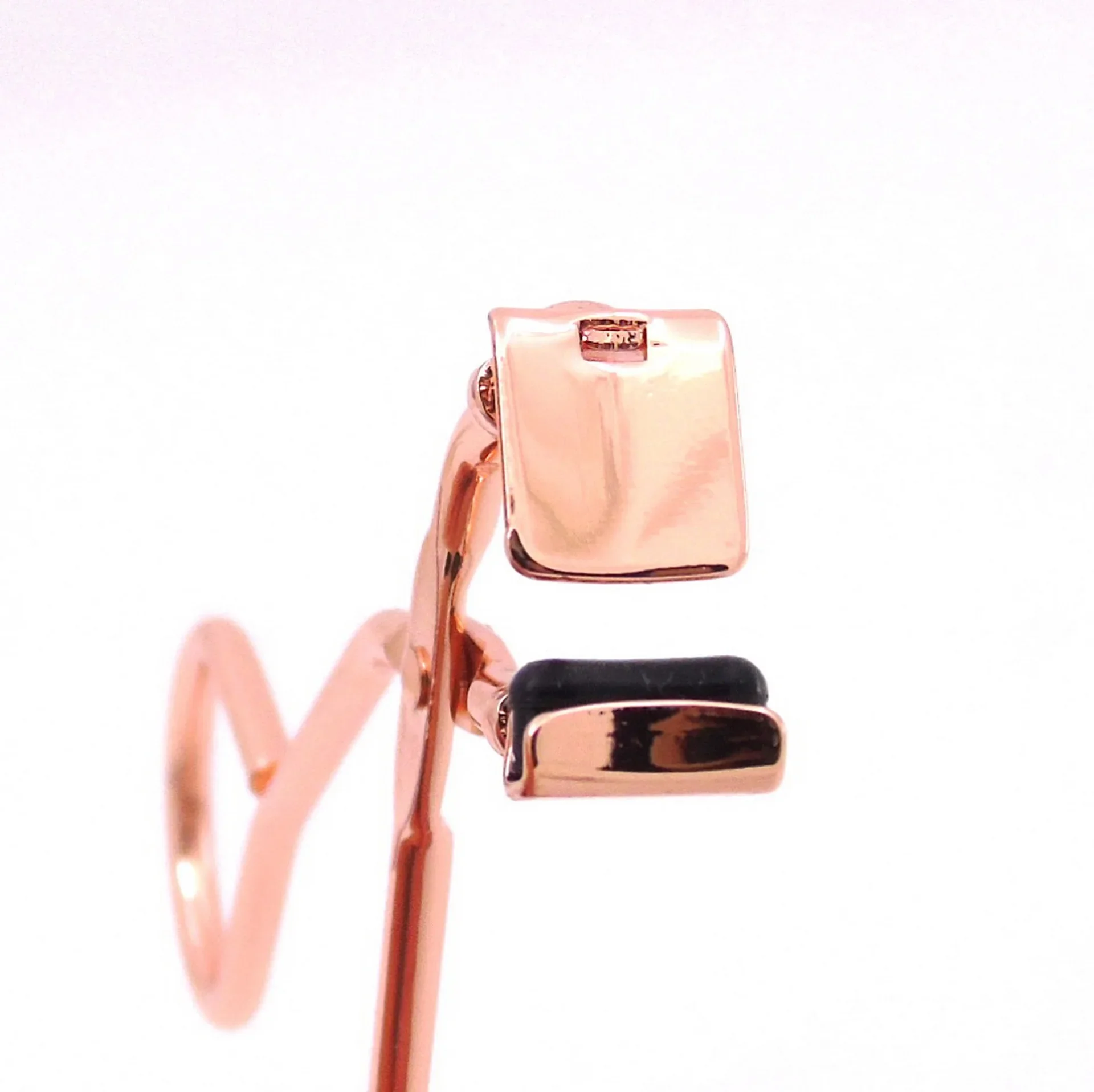 Edelstahl Wimpern zange Make-up-Tool Mini Details Teil der Wimpern Curling Applikator natürliche Wimpern lockigen Kosmetik clip – Detail 6