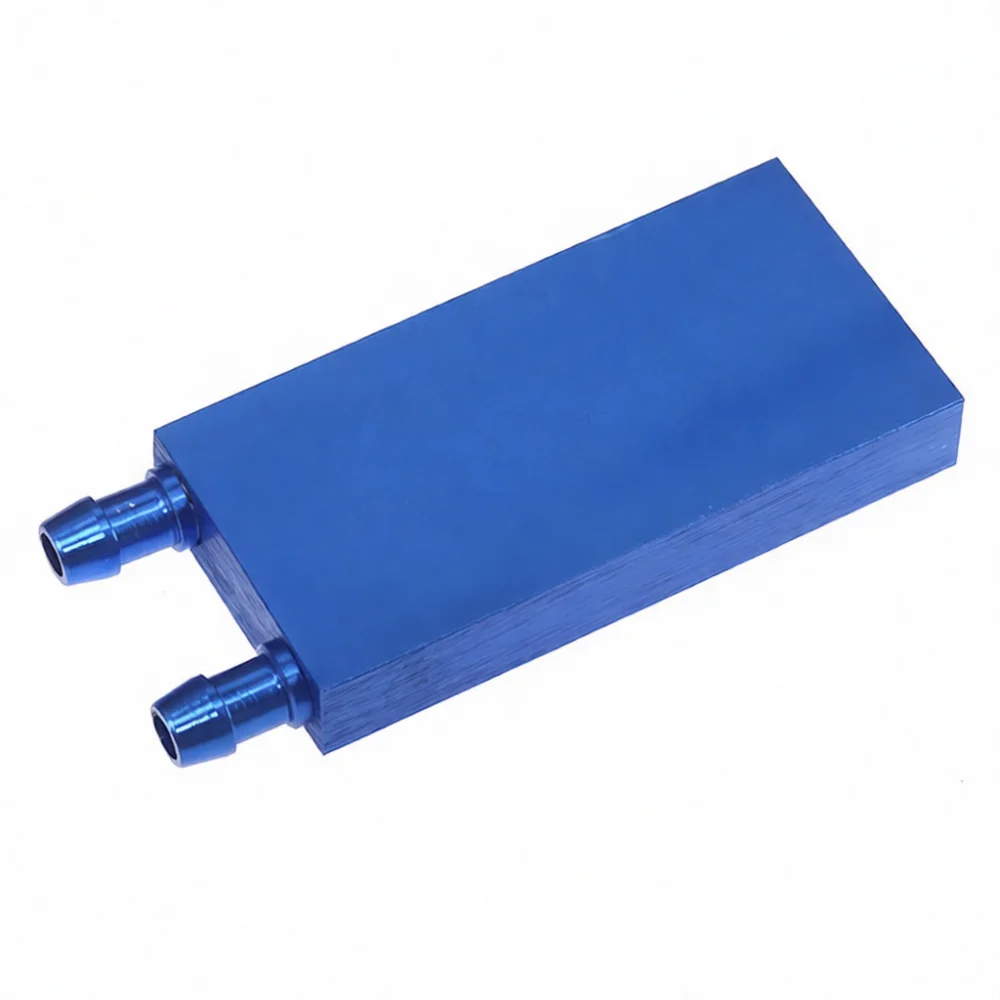 Copper Water Cooling Plate Heat Exchanger For Semiconductor Peltier Cooler CPU GPU Liquid Cooling Module Thermal Transfer Device