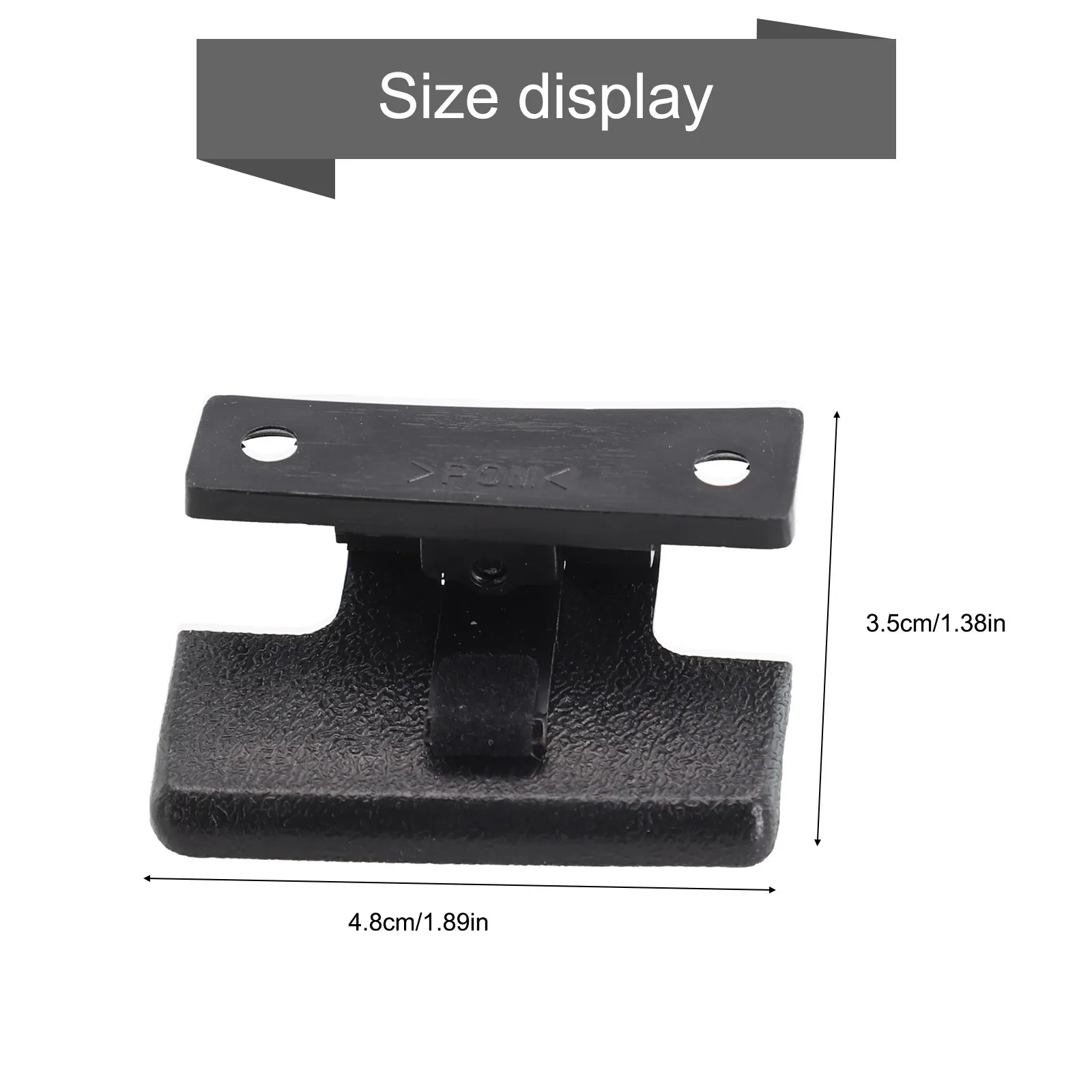 Upper Armrest Box Latch Clip MR532555 For Mitsubishi For Pajero 2001-2018 NM NS NT NW NX Center Console Catch Black Plastic