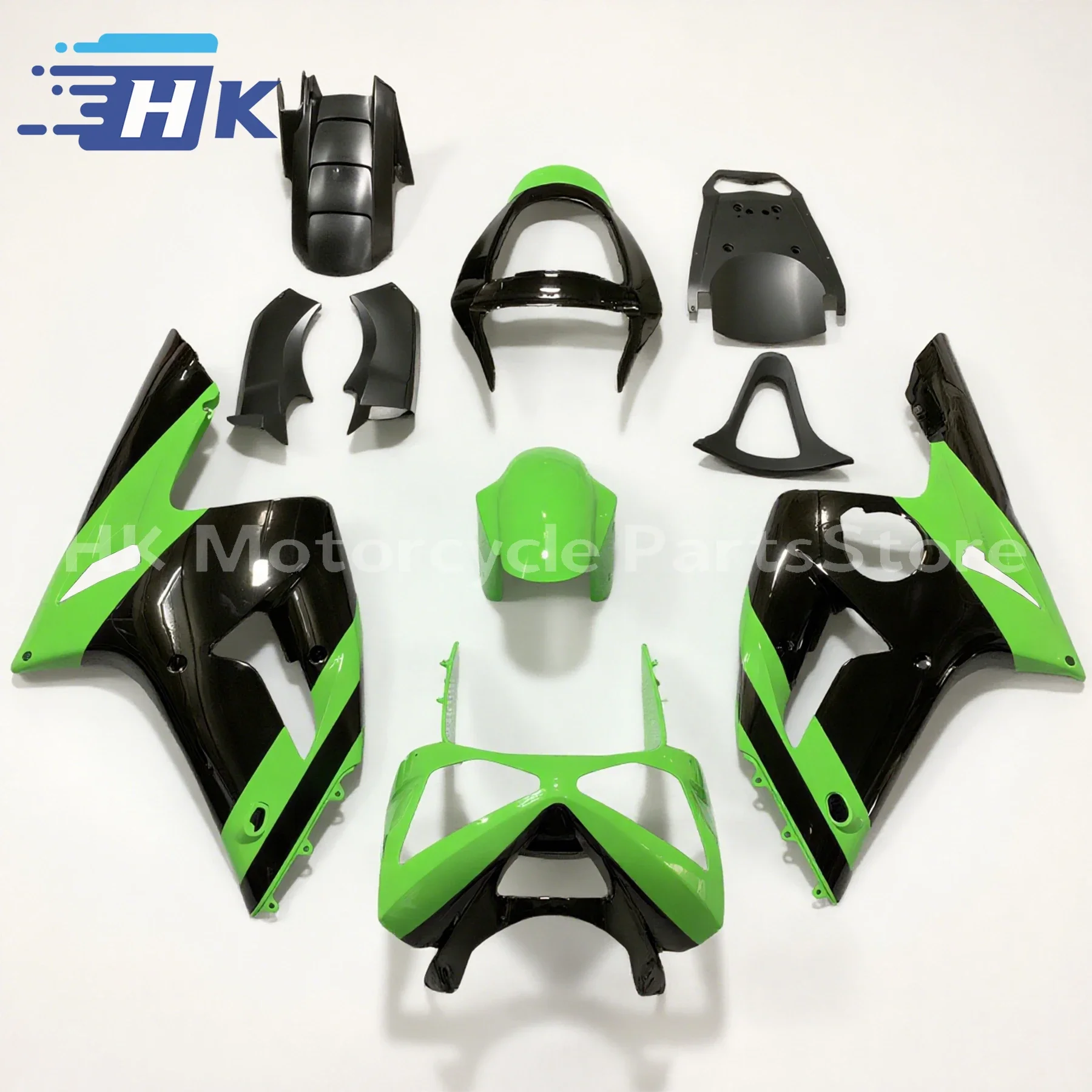 

New ABS Plastic Motorcycle Fairing kit Fit For Ninja ZX6R 2003 2004 636 ZX-6R 03 04 Custom full fairings bodywork