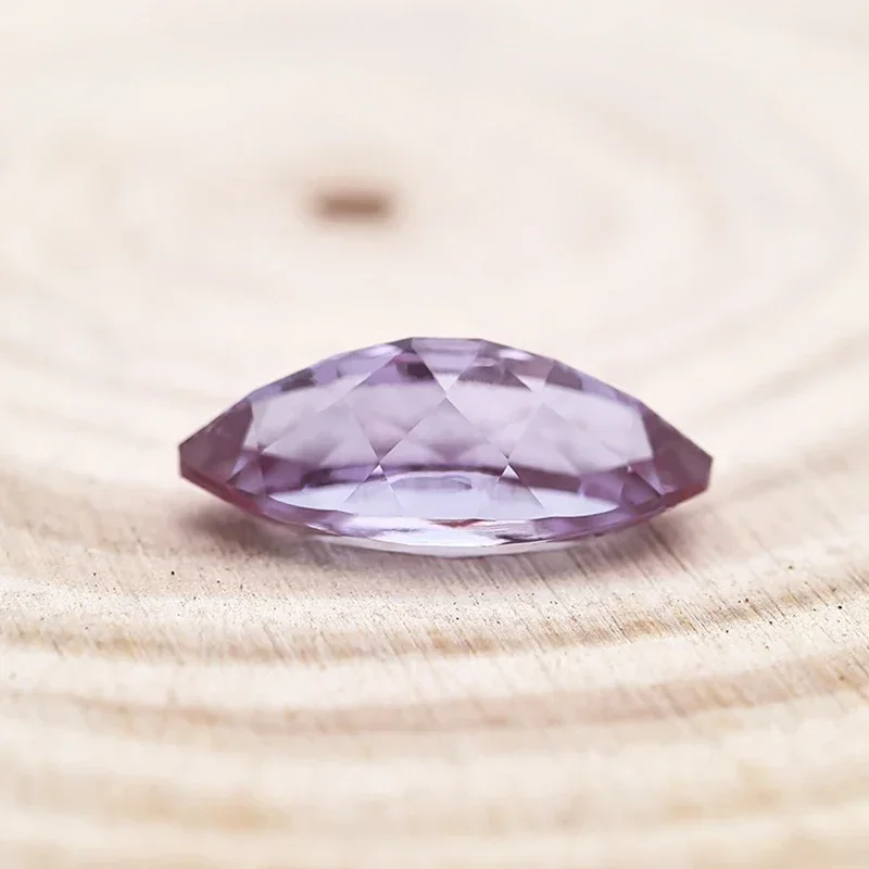 Lab Grown Alexandrite Stone Marquise Shape Purple Color Charms Beads Selectable AGL Certificate for Diy Jewelry Making Materials