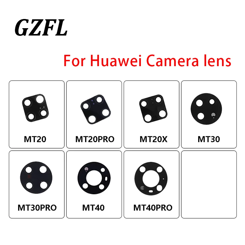 

Rear camera glass lens for Huawei mt20, mate20pro, 20x, 30, 40, 40pro, without adhesive glue, replacement part