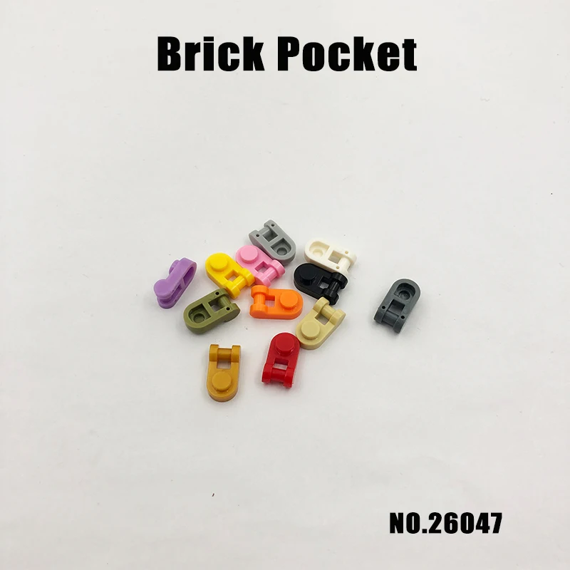 

250 шт. часть 26047 пластина круглая 1x1 с ручкой MOC DIY строительный блок кирпичи игрушка