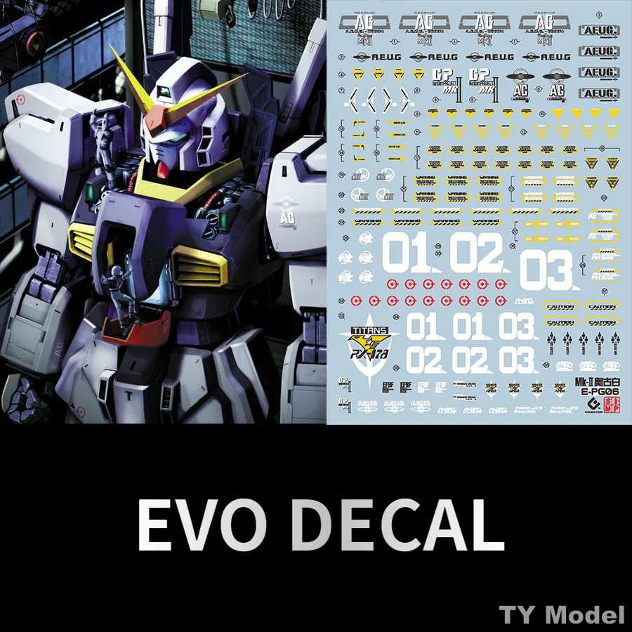 mk 78 için En İyi Model Yapım Araç Seti: EVO Decal PG06 ile Gerçekçi RX-78 MK-II Montaj Deneyimi