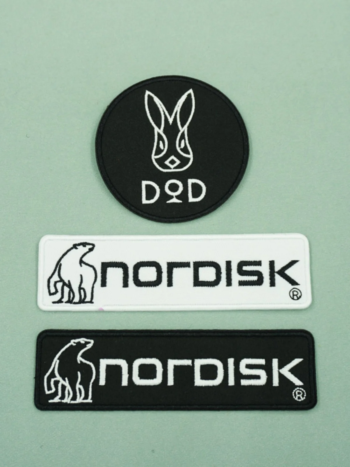 Outdoor Fashion Brand Embroidered Patch Magic Stick Chapter Decoration Patch Sewing Self Adhesive Style NORDISK