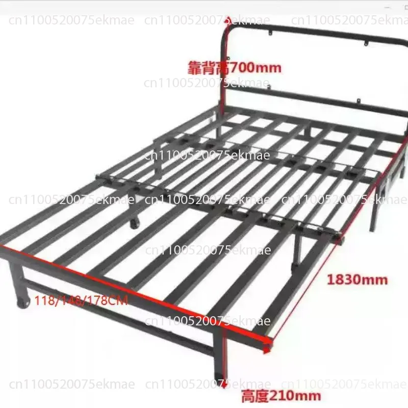 Multifunctional Pull Out Sofa Bed Frame Foldable Slat Base Hardware Accessory For Dual Purpose Furniture