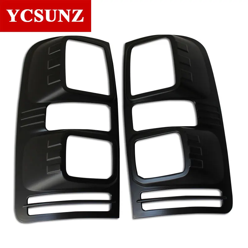 Black Tail Lights Trim ABS Rear Light Cover For Chevrolet Colorado Holden Chevy Colorado 2012-2020 Car Accessories