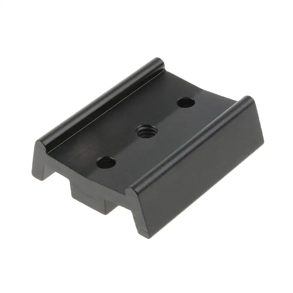 Metal Telescope Dovetail Mounting Plate for Equatorial Tripod Short Version - 50mm (Black)