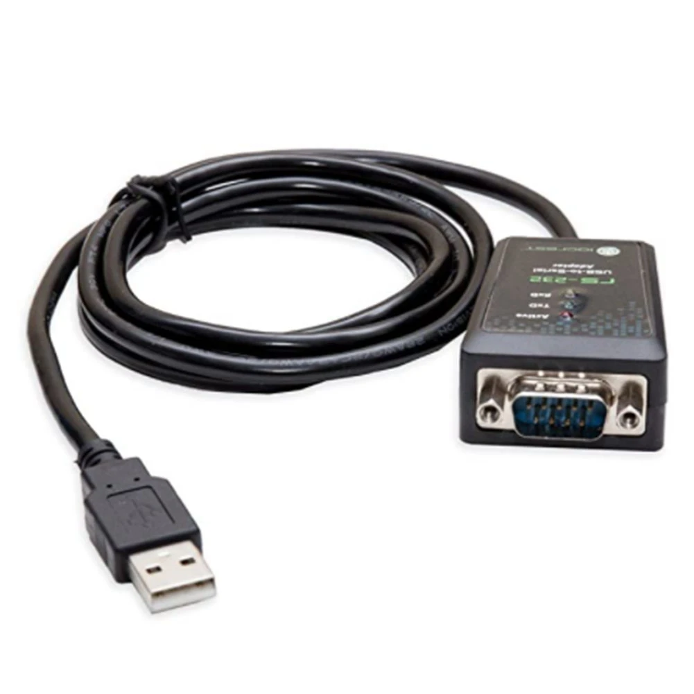 IOCREST USB 2.0 To Serial RS-232 DB9 9Pin Adapter Converter Cable FTDI Chipset Length 1M USB TO RS232 SUPPORT WIN10