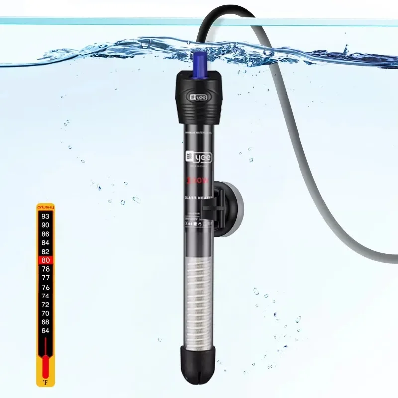 25w/100w/300w/500w Fish Tank Automatic Water Thermostat Heating Rod Adjustable 100 Watt Aquarium Heater With Controller