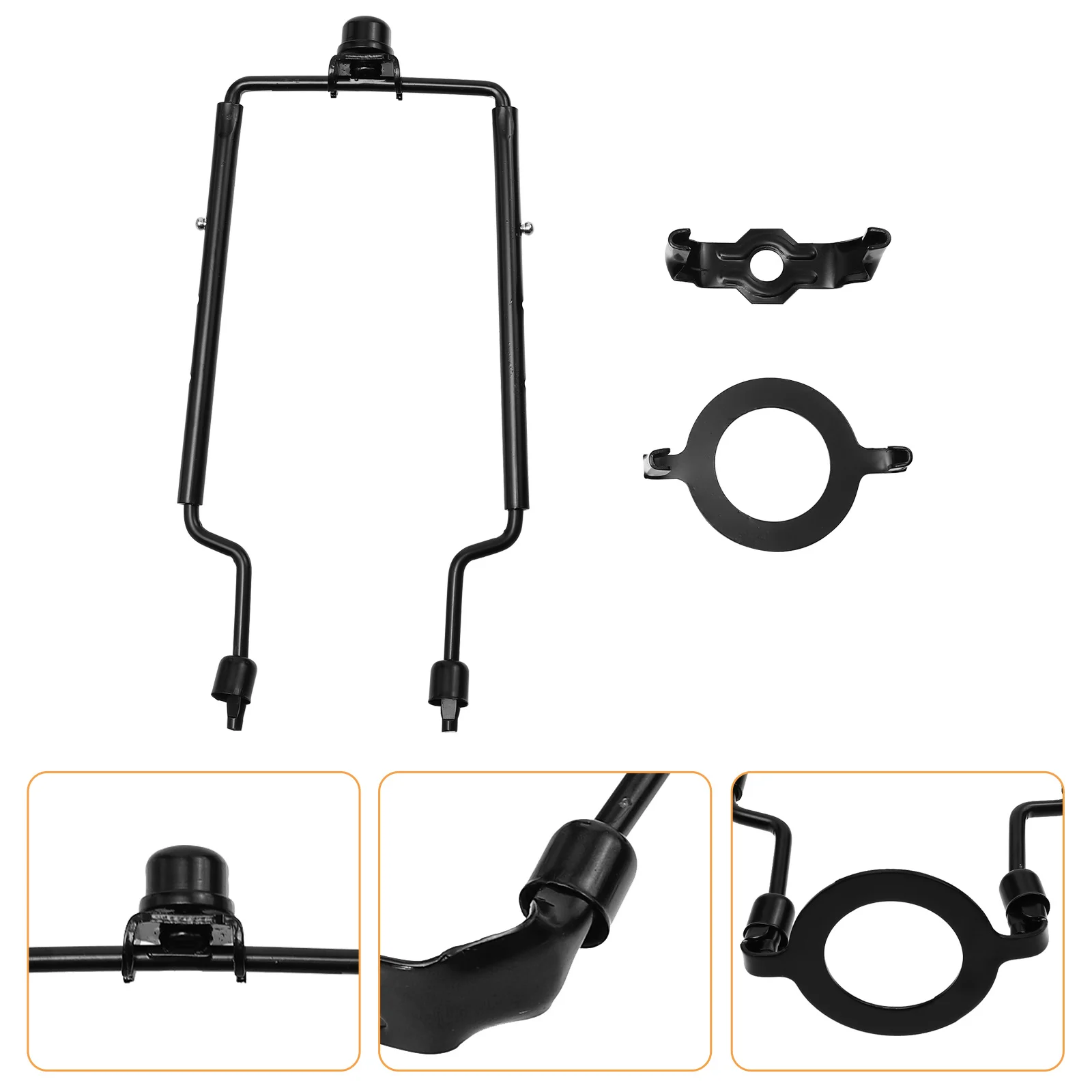 1 قطعة عاكس الضوء القرن قوس متعدد الاستخدام مصباح القرن الإطار لمصابيح أرضية مصابيح طاولة لوازم الإضاءة الكريستال #5