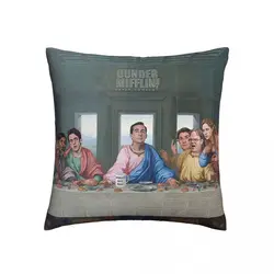 Michael Scott The Office Tv Series Pillowcase Printed Cushion Cover Decorative Dwight Schrute Throw Pillow Case Cover Car