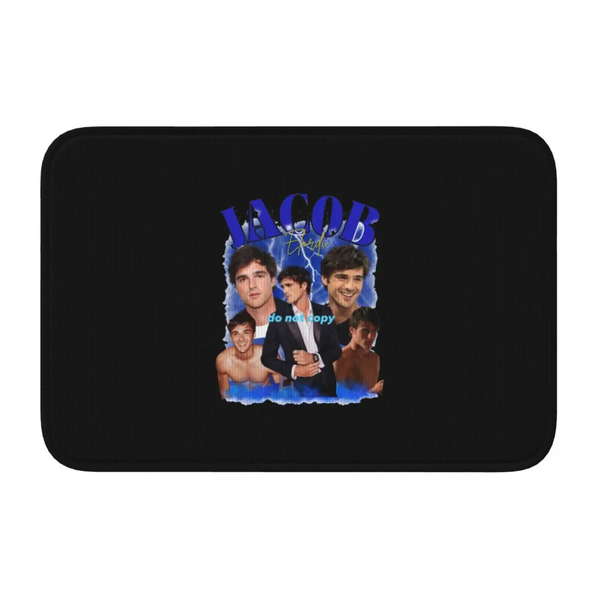 Jacob Elordi Australian Actor Doormat Kitchen Entrance Home Floor Mat Anti-slip Carpet Rug for Balcony Footpad Mats